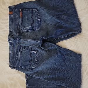 7 For All Mankind Roxanne Flood Jean Sz 30